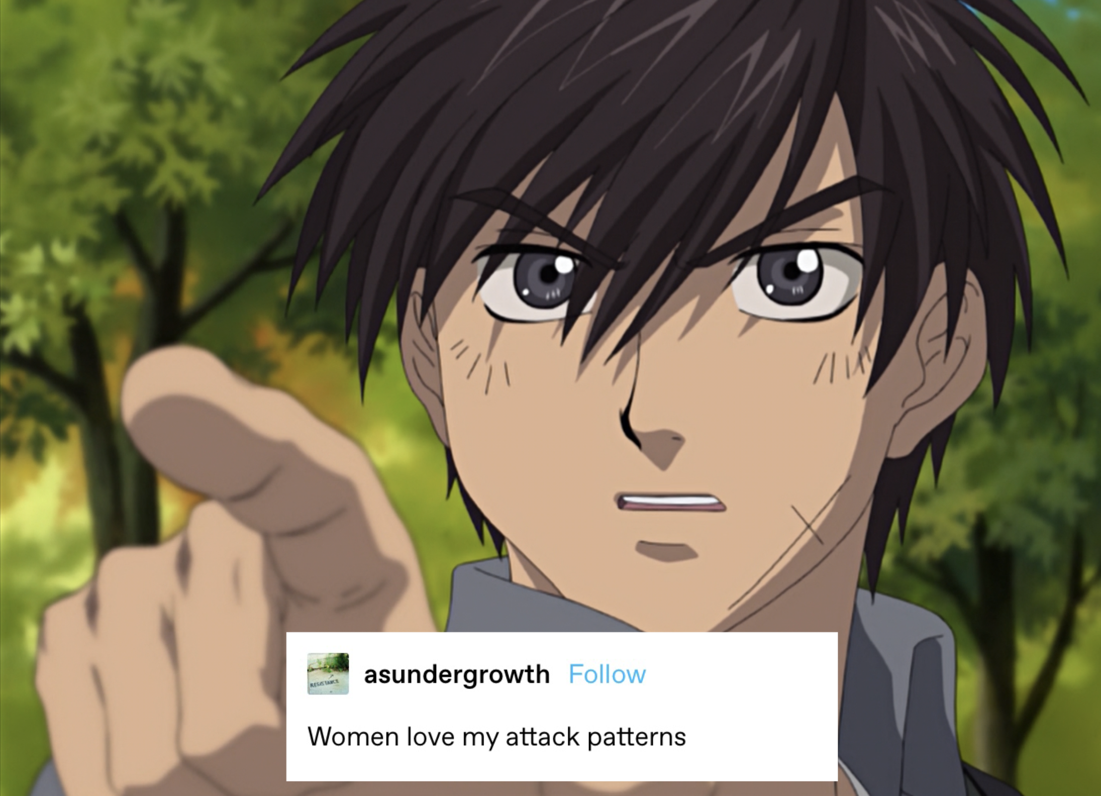 Women love my attack patterns